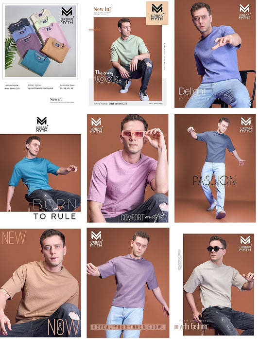 East Series Urban Myth Lycra Mens Tshirts Supplier Ahmedabad