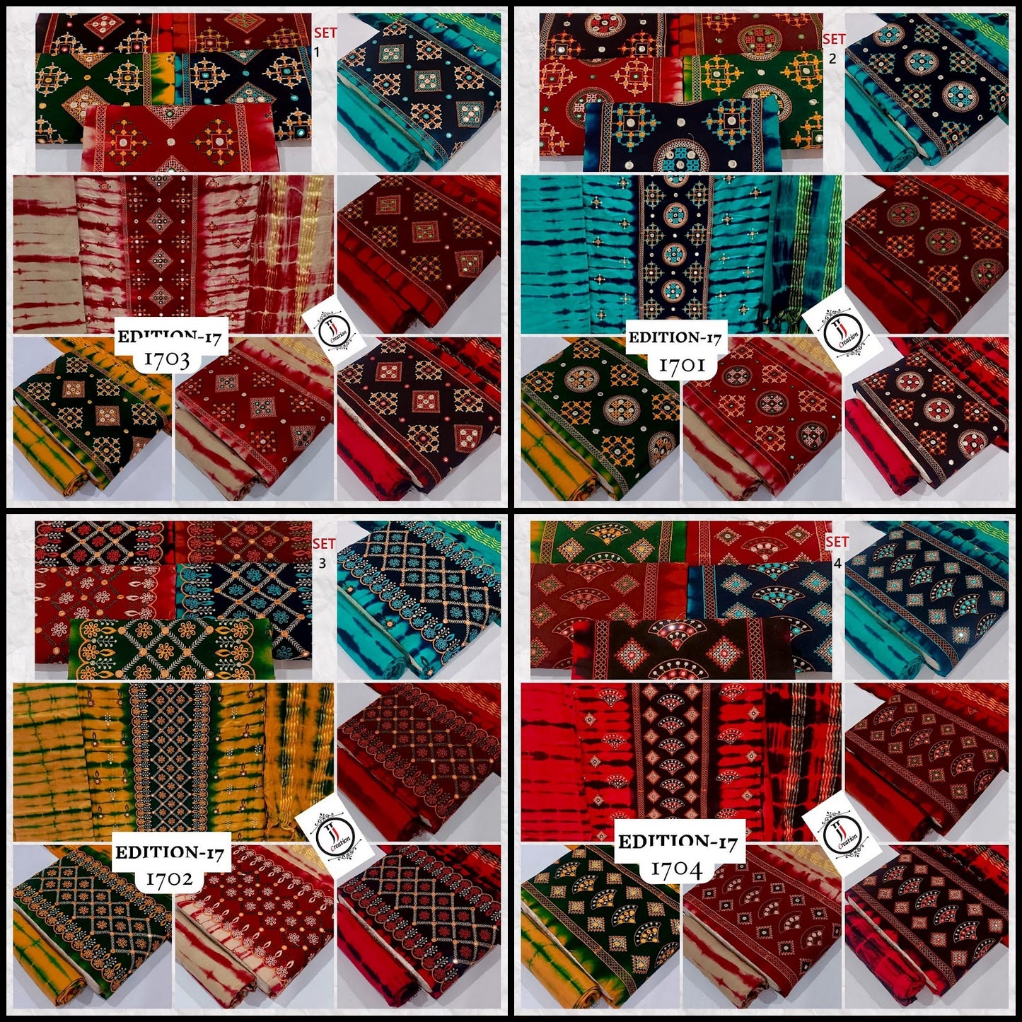 Edition 17 Jj Rayon 14Kg Salwar Suits Wholesaler Gujarat