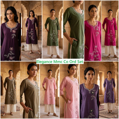 Elegance Mmc Vatican Co Ord Set Supplier India