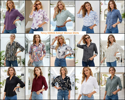 Fancy 020926 Koleyti Women Shirts Supplier Ahmedabad