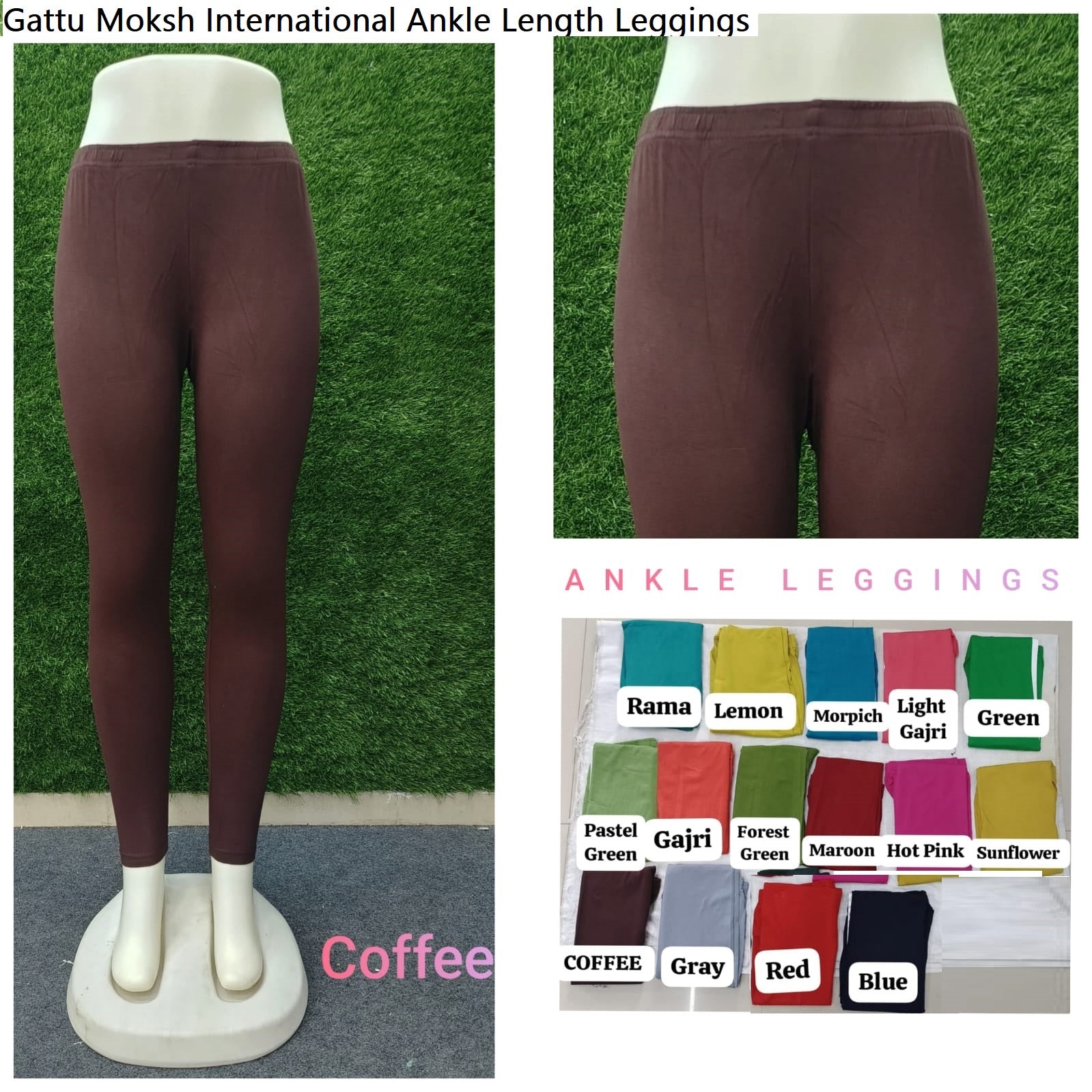 Gattu Moksh Heavy Cotton Ankle Length Leggings Manufacturer Gujarat
