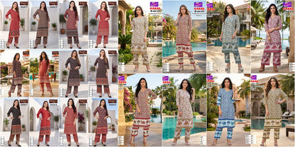 Gazal Krazzy Kanha Cotton Kurti Plazzo Set Exporter