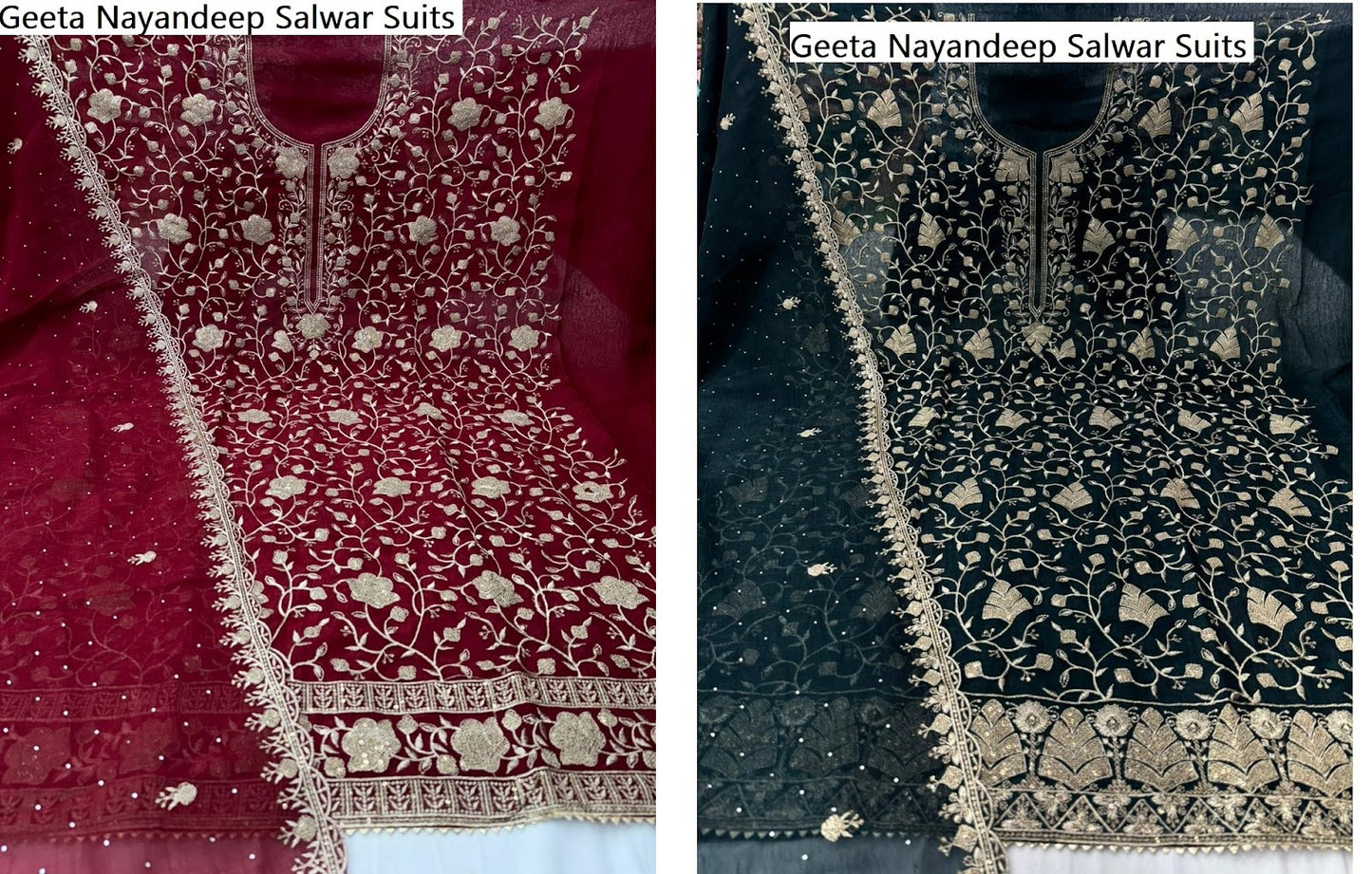 Geeta Nayandeep Silk Salwar Suits Exporter Gujarat