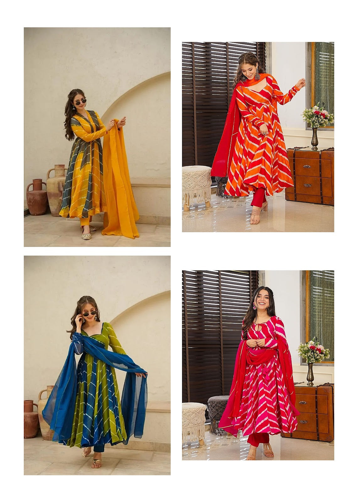 Georgette3008 Lady-Leela Georgette Readymade Anarkali Suits Wholesale Rate