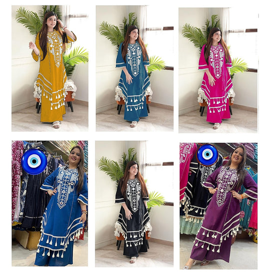 Google Aadhya Heavy Rayon Kurti Bottom Set Manufacturer Gujarat