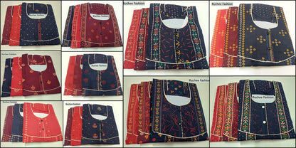 Gurjari Cotton 0506 Ruchee Fashion Meghya Night Gowns Supplier