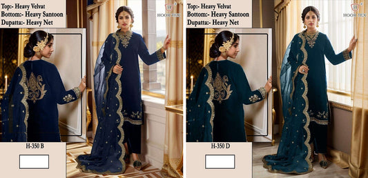 H 350 Hoor Tex Velvet Suits Exporter India