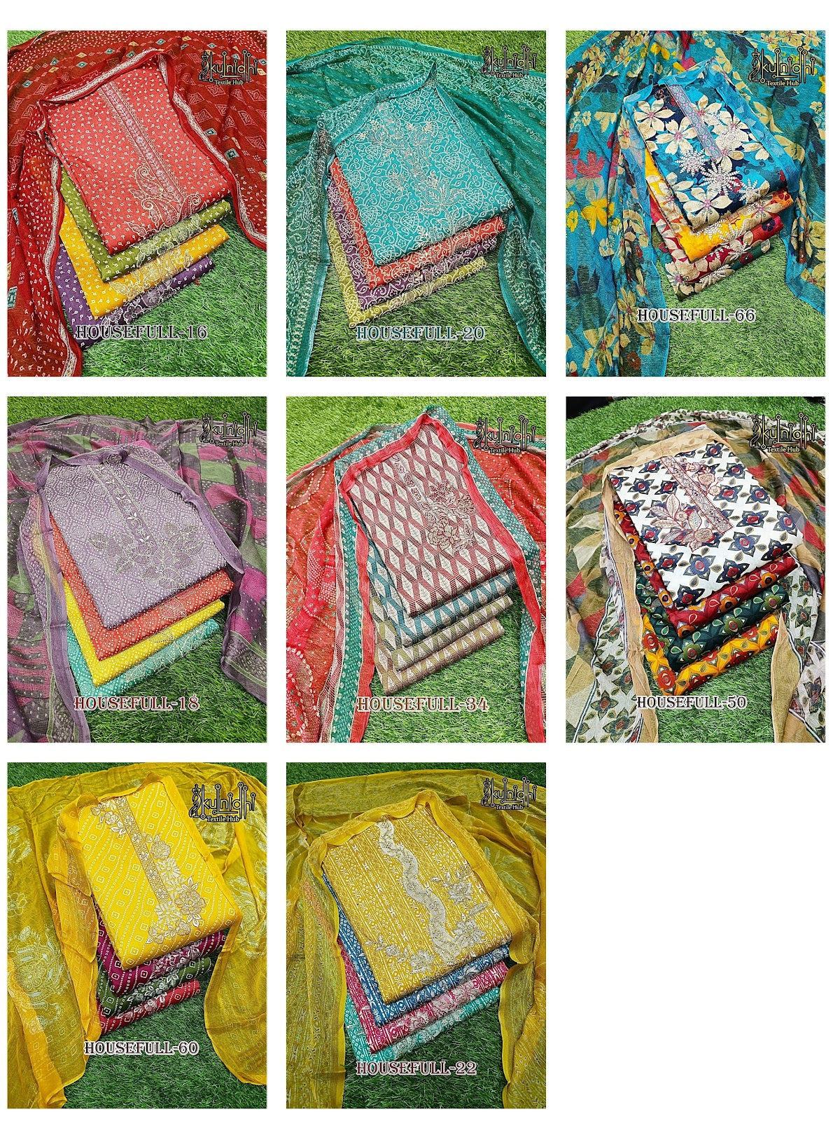 Housefull Kulnidhi Zam Cotton Salwar Suits Manufacturer Gujarat