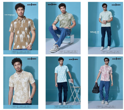 Ijc 4 John Berg Interlock Mens Tshirts Supplier Ahmedabad