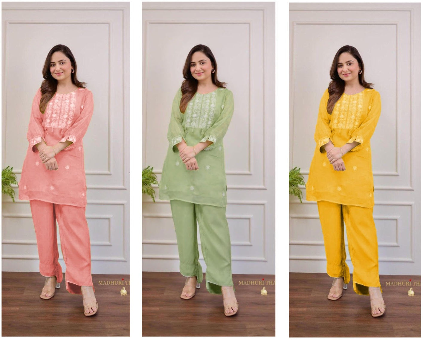 India Aadhya Georgette Co Ord Set Wholesale