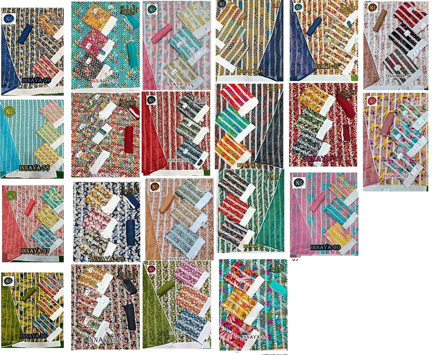 Innaya New Colours Kulnidhi Viscose Rayon Salwar Suits Manufacturer India
