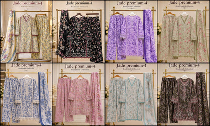 Jade Premium 4 Deepsy Cotton Pakistani Readymade Suits Supplier India