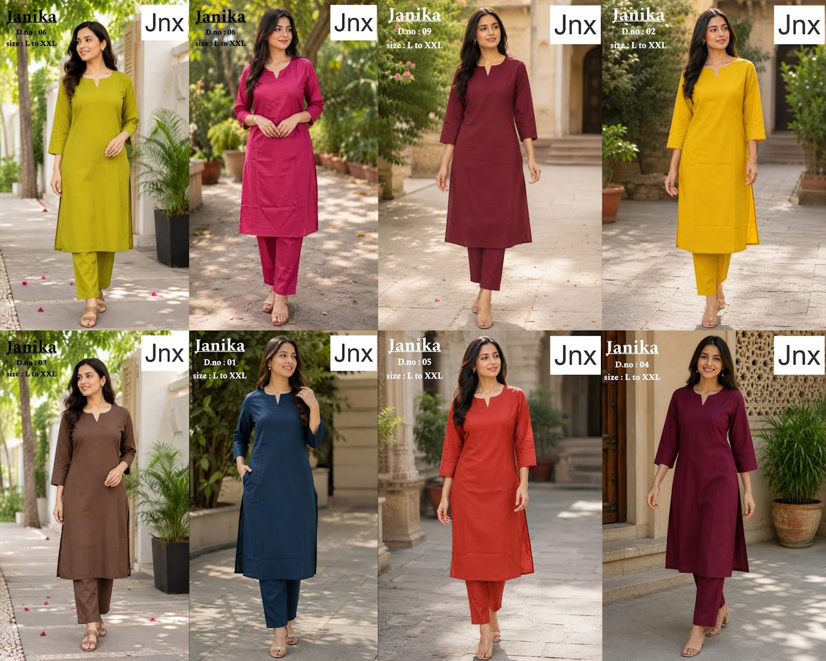 Janika Jnx Dhabu Cotton Kurti With Pocket Wholesaler Gujarat
