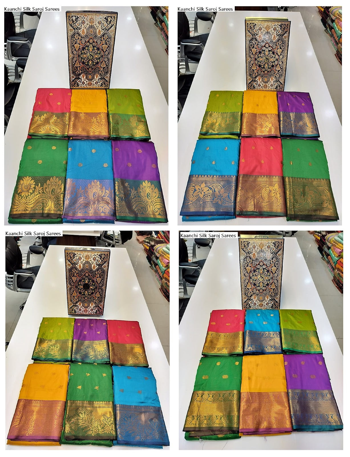 Kaanchi Silk Saroj Silk Sarees Exporter Ahmedabad