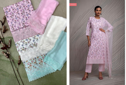 Kashat Naariti Cotton Pant Style Suits Supplier Ahmedabad