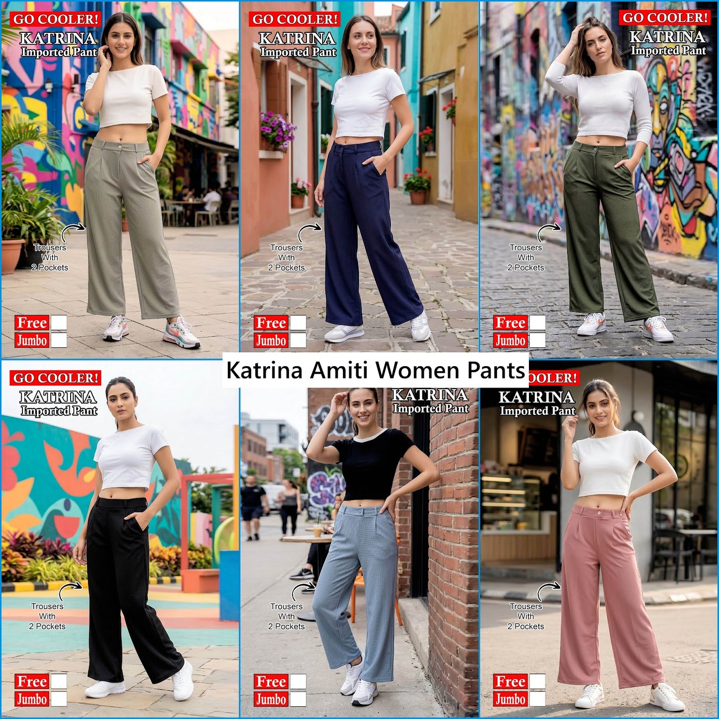 Katrina Amiti Imported Women Pants Exporter