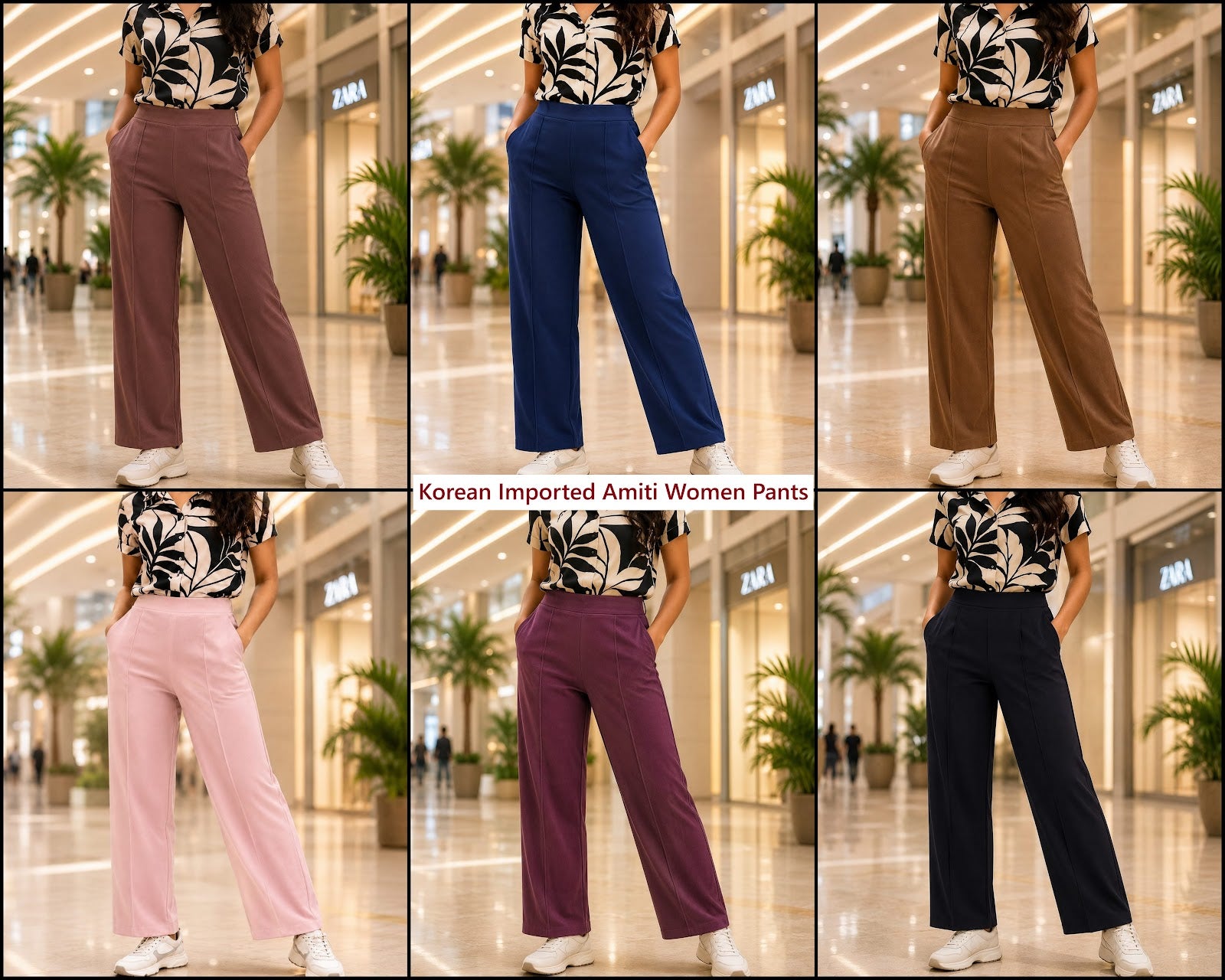Korean Imported Amiti Women Pants Exporter India