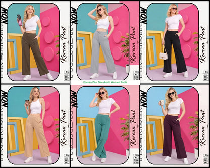 Korean Plus Size Amiti Imported Women Pants Supplier Gujarat