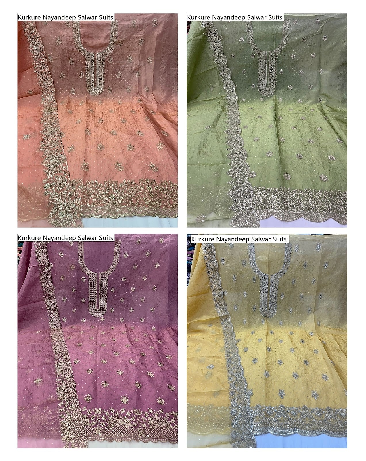 Kurkure Nayandeep Crush Salwar Suits Exporter Gujarat