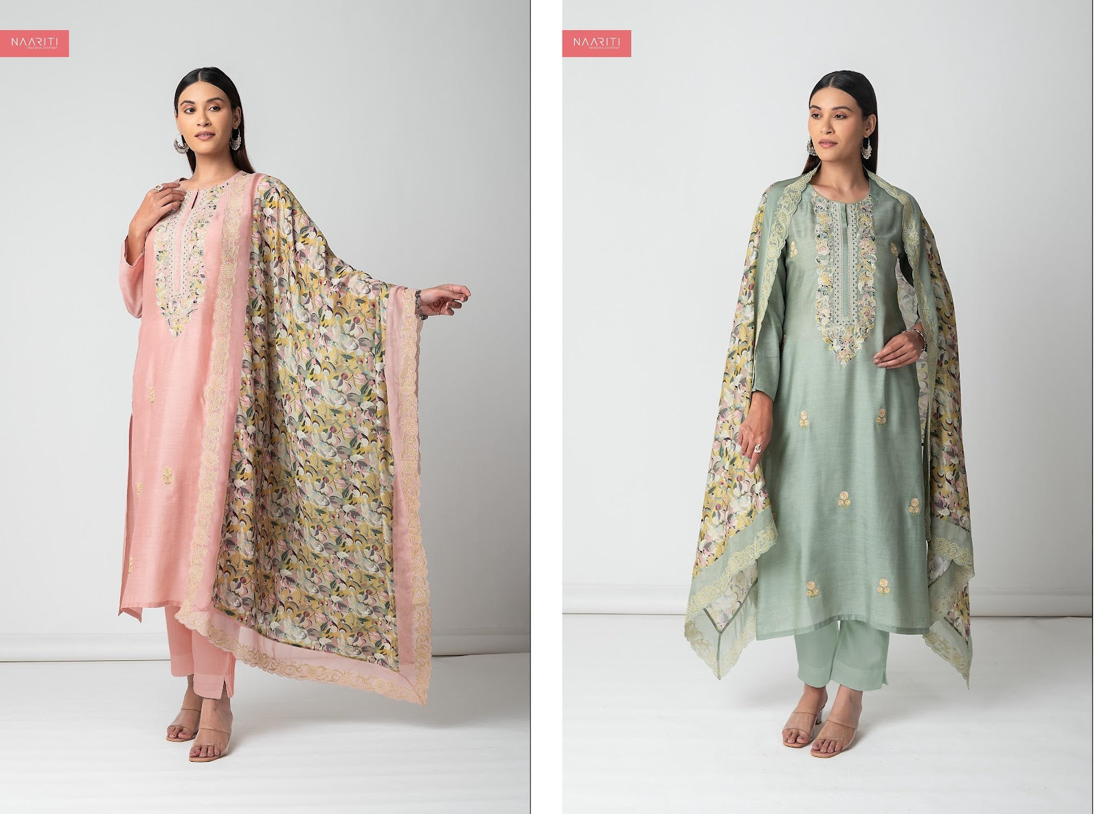 Laiq Naariti Muslin Pant Style Suits Wholesaler Ahmedabad