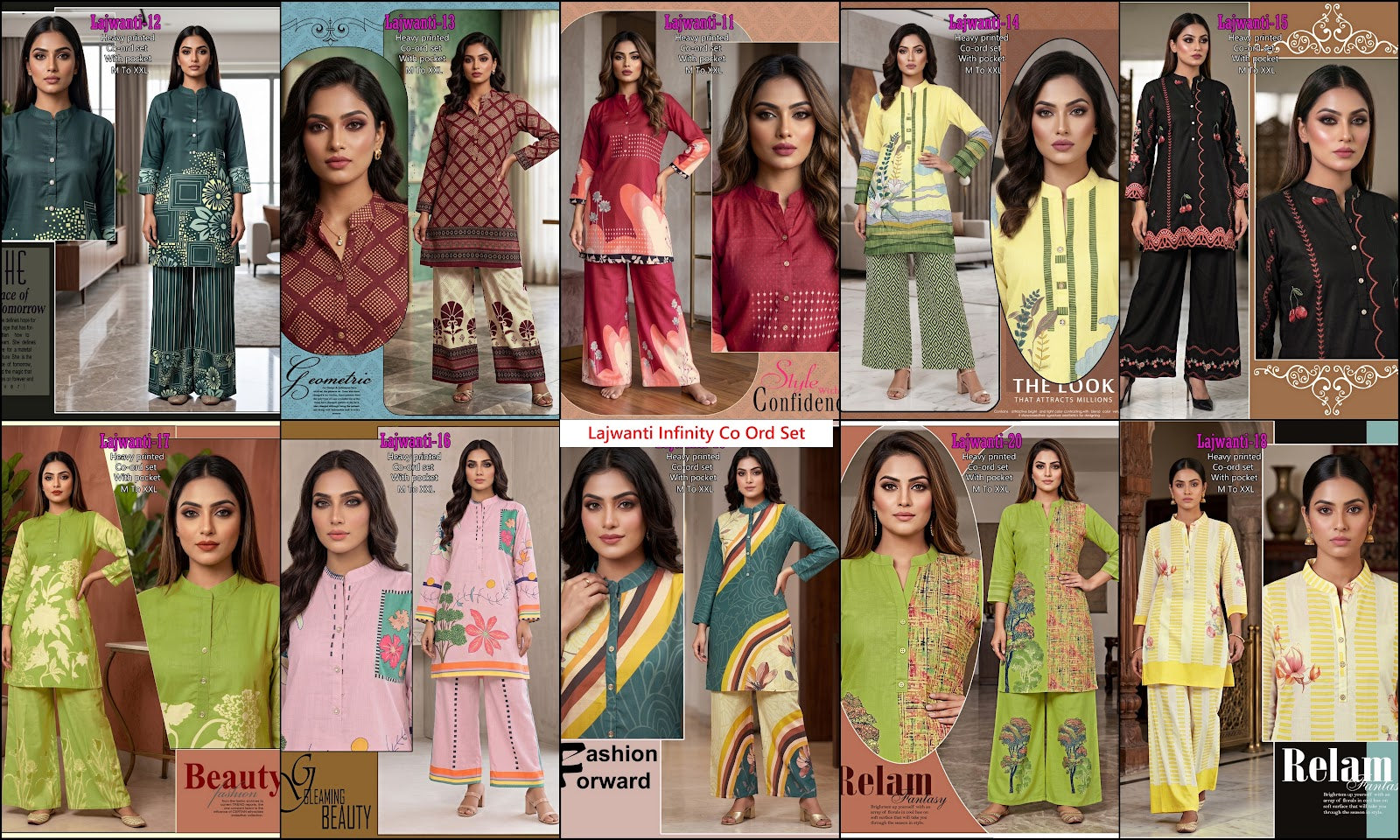 Lajwanti Infinity Co Ord Set Supplier