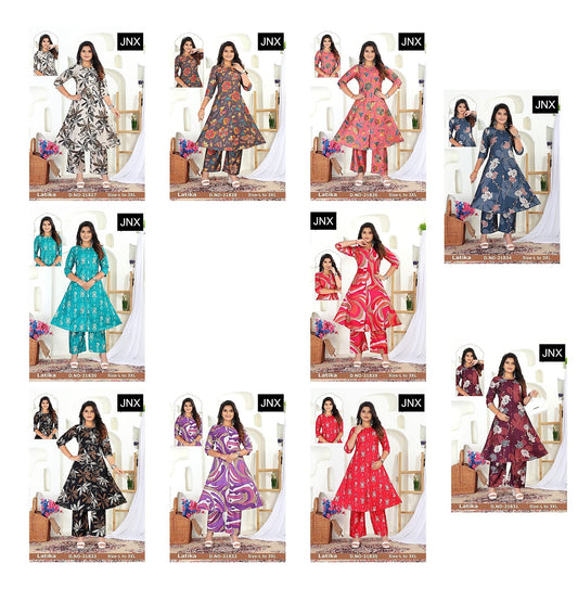 Latika Jnx Vertican Co Ord Set Supplier India