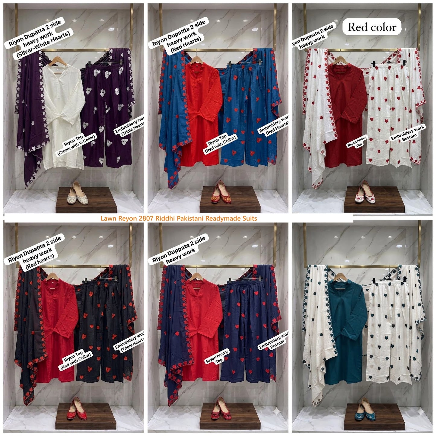Lawn Reyon 2807 Riddhi Cotton Pakistani Readymade Suits Exporter