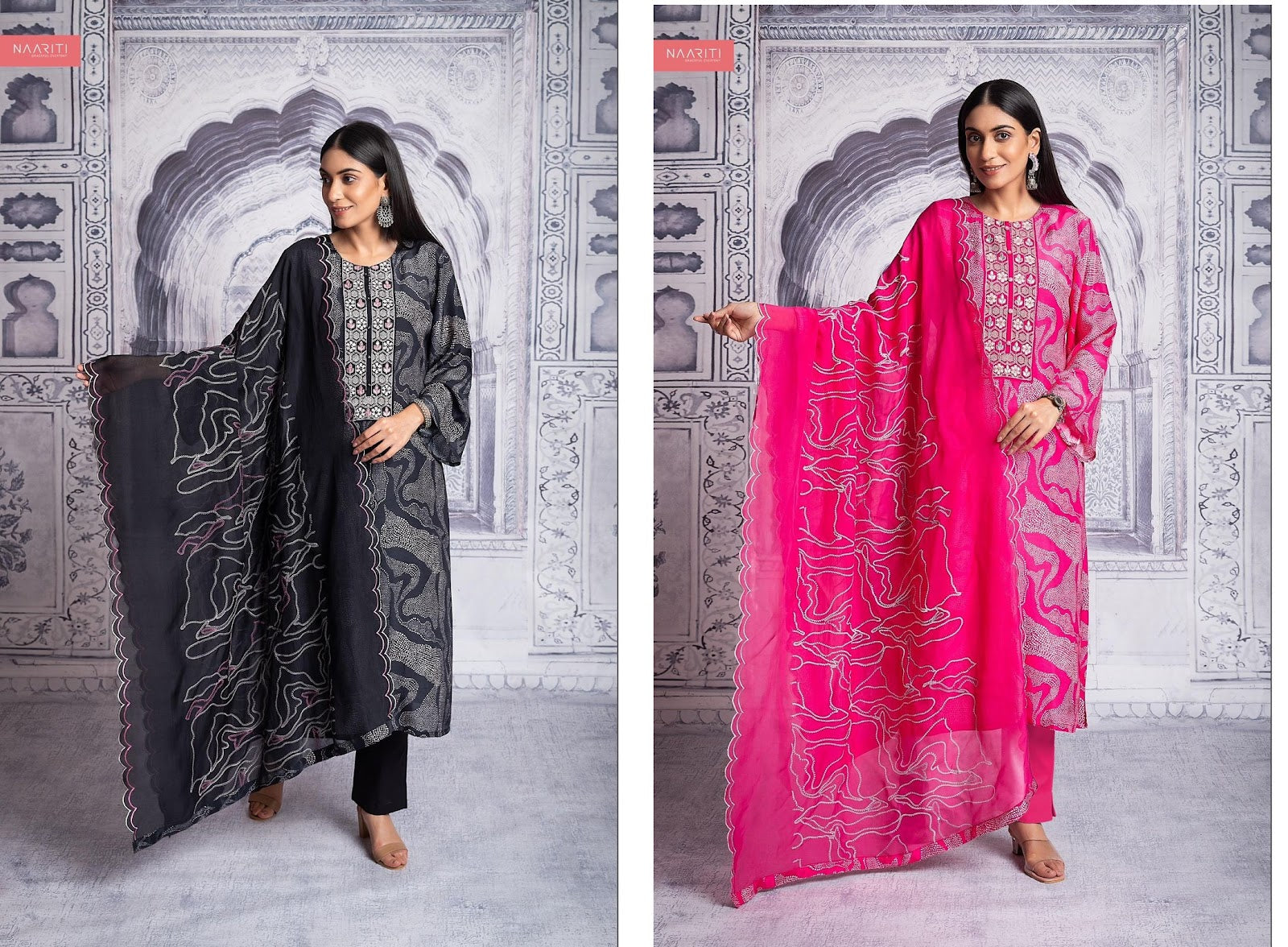 Layani Naariti Muslin Pant Style Suits Supplier