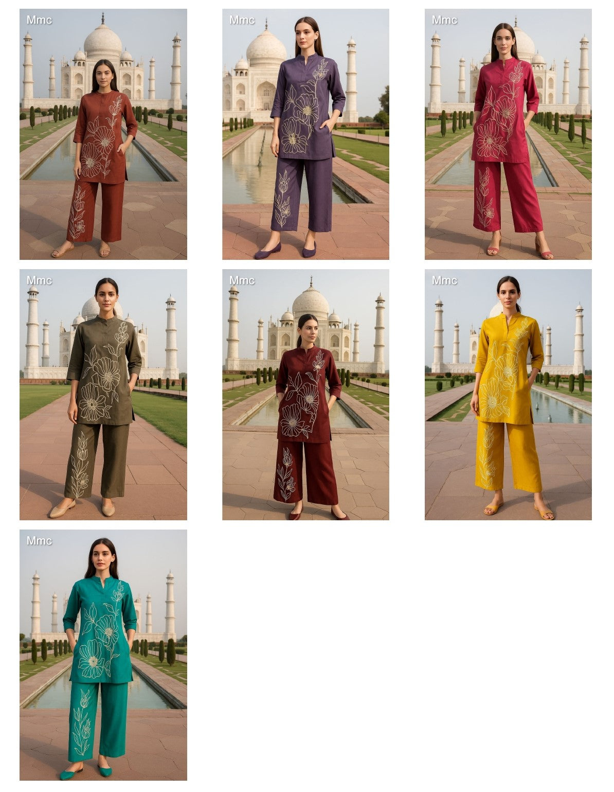 Lilly Flower Mmc Vatican Co Ord Set Wholesaler