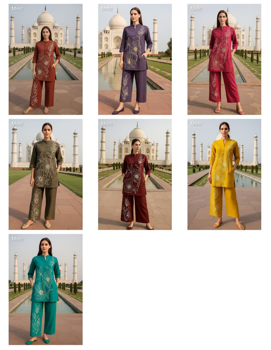 Lilly Flower Mmc Vatican Co Ord Set Wholesaler