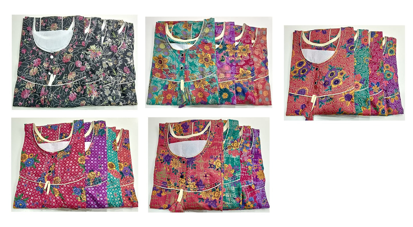 Lizzy Bizzy Ruchee Fashion Night Gowns Wholesaler