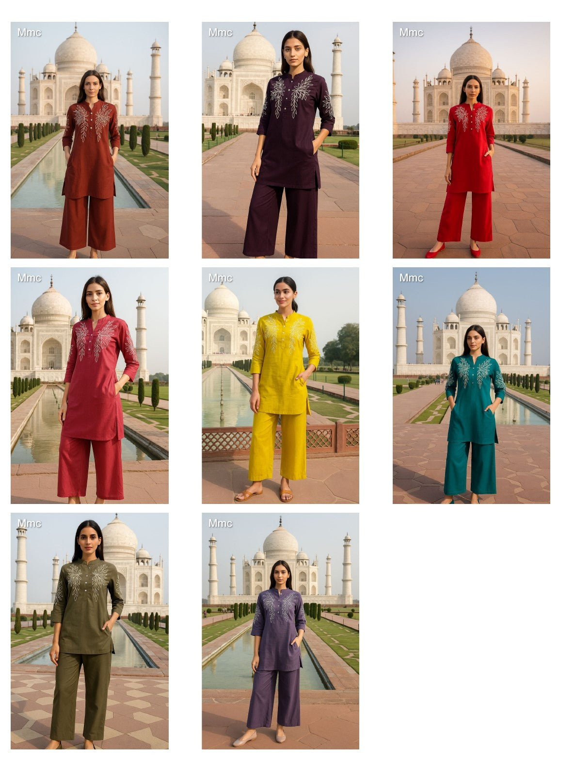 Lotus Flower Mmc Vatican Co Ord Set Supplier India