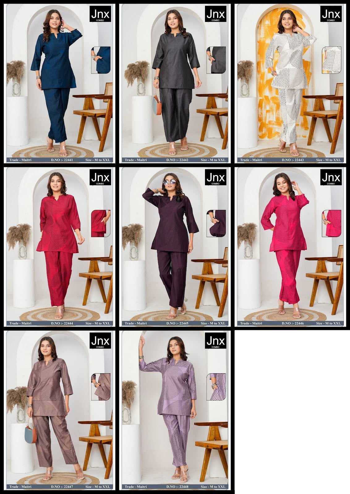 Maitri Jnx Co Ord Set Manufacturer Gujarat