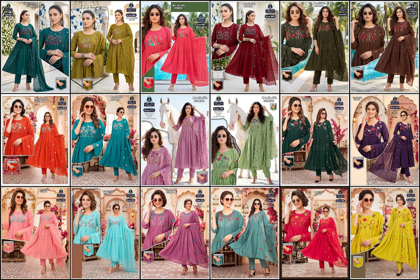 Mal Chanderi 2908 Velley Readymade Anarkali Suits Wholesaler Ahmedabad