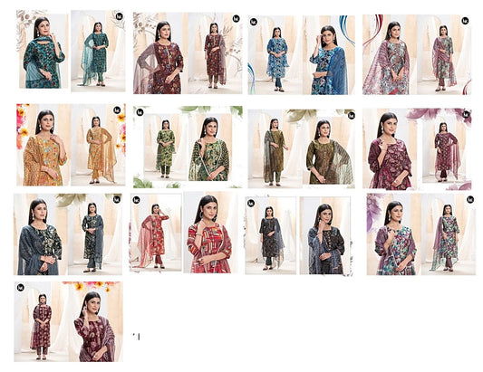 Modal Vol 37 Ink9 Readymade Pant Style Suits Wholesale Price