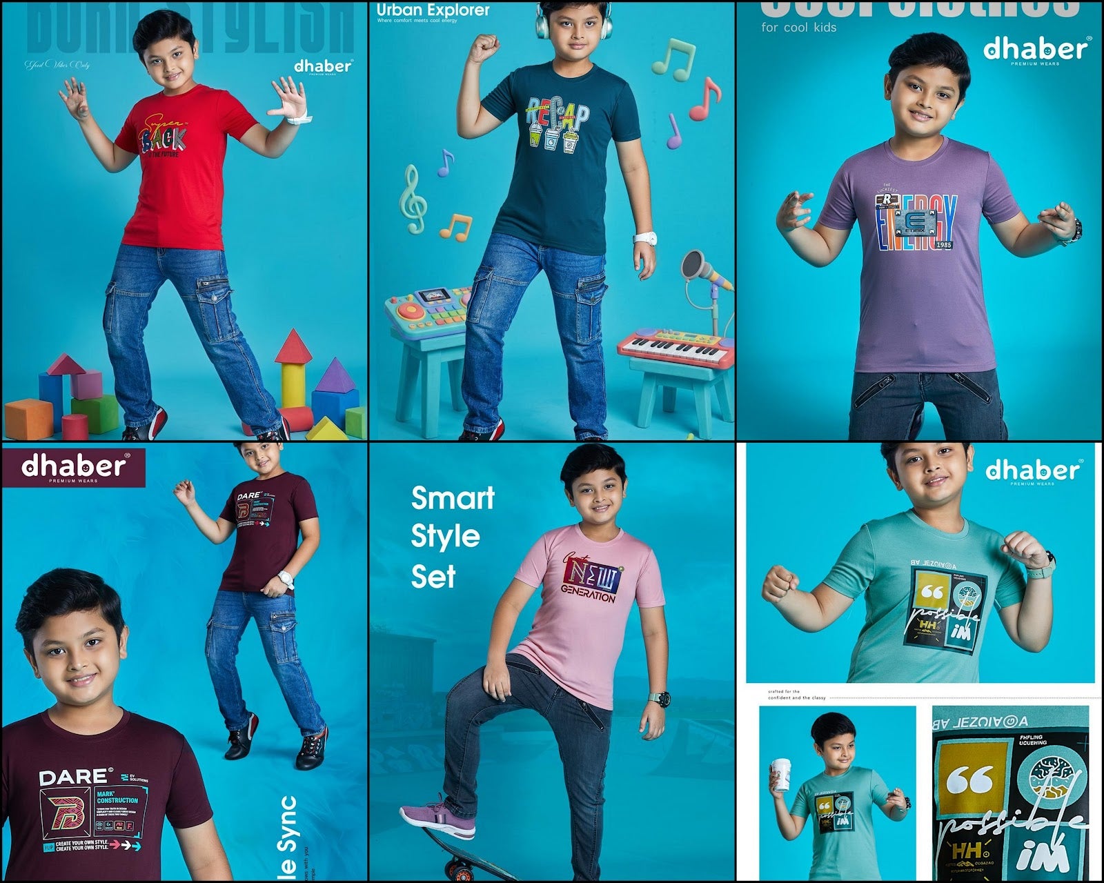Moto 2208 Dhaber Imported Boys Tshirt Manufacturer