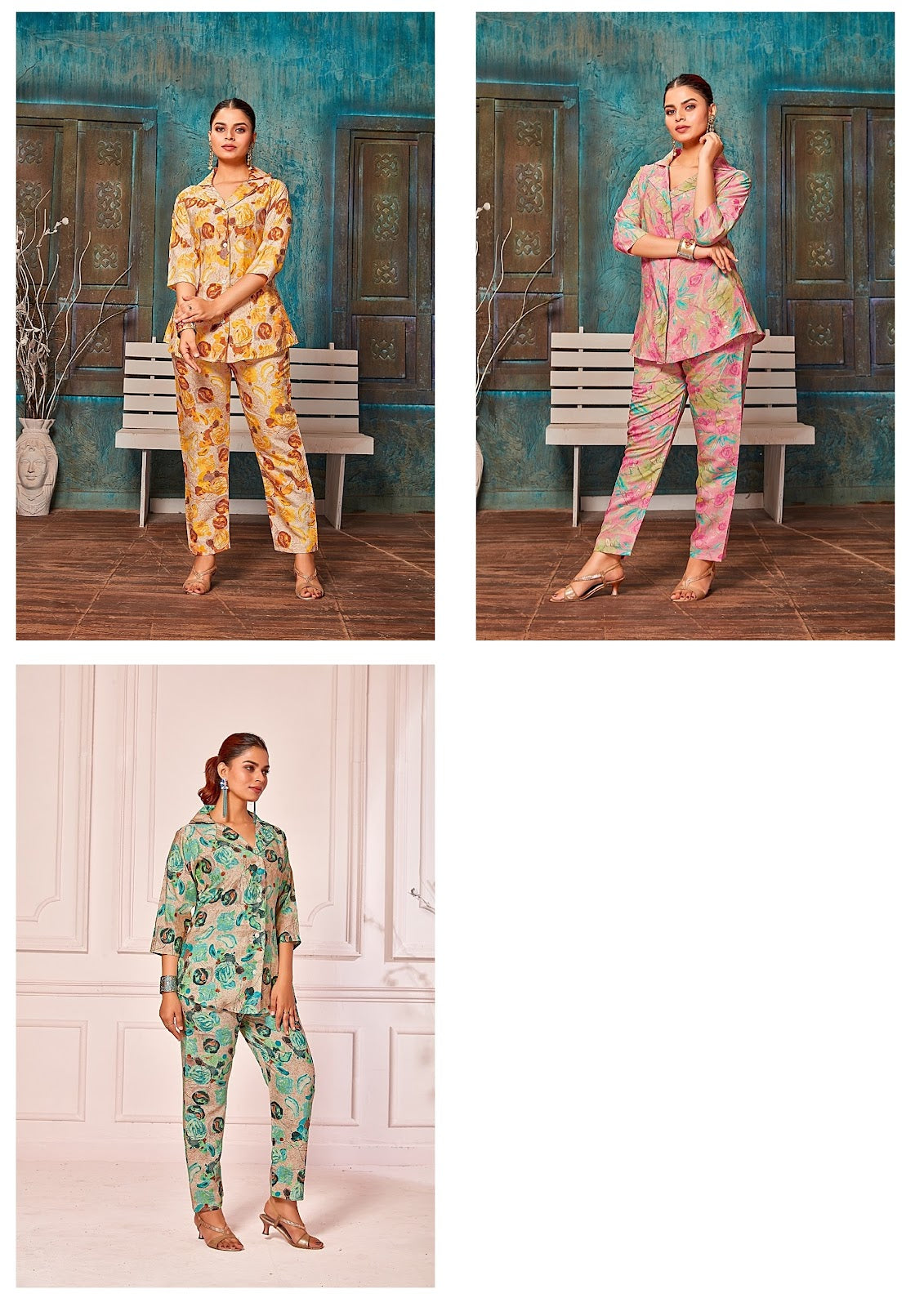 Muslin130624 Pavitra Sharma Muslin Co Ord Set Wholesaler India