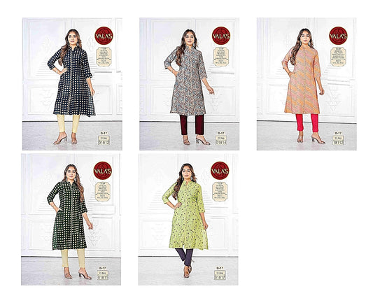 Muslin Valas A-Line Kurti Exporter Gujarat
