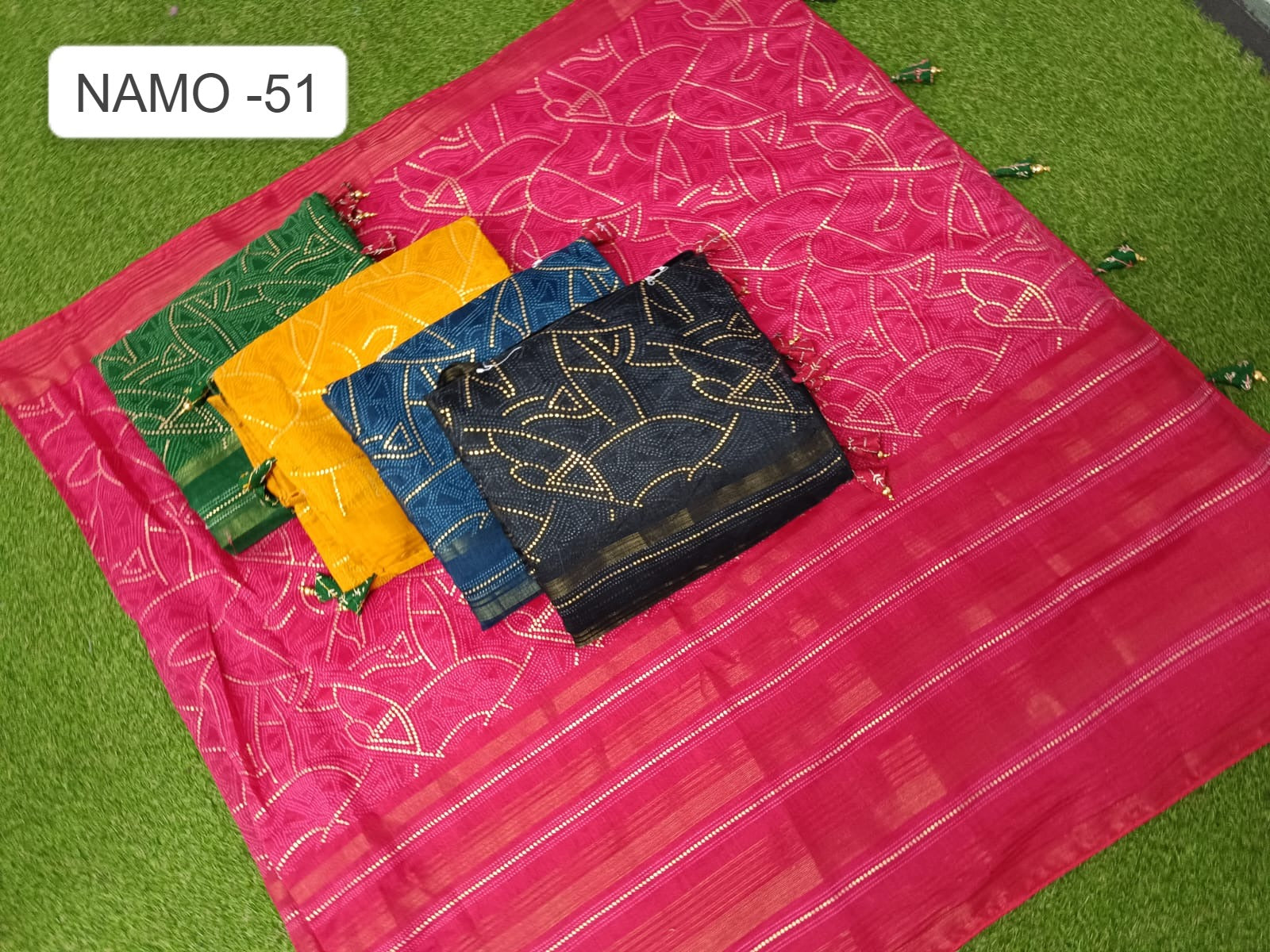Namo-51 Kalpveli Soft Cotton Sarees