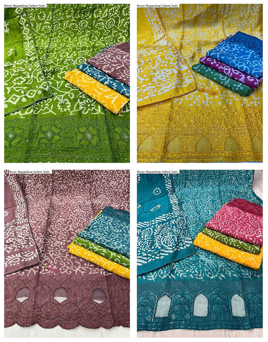 Nazar Nayandeep Modal Salwar Suits