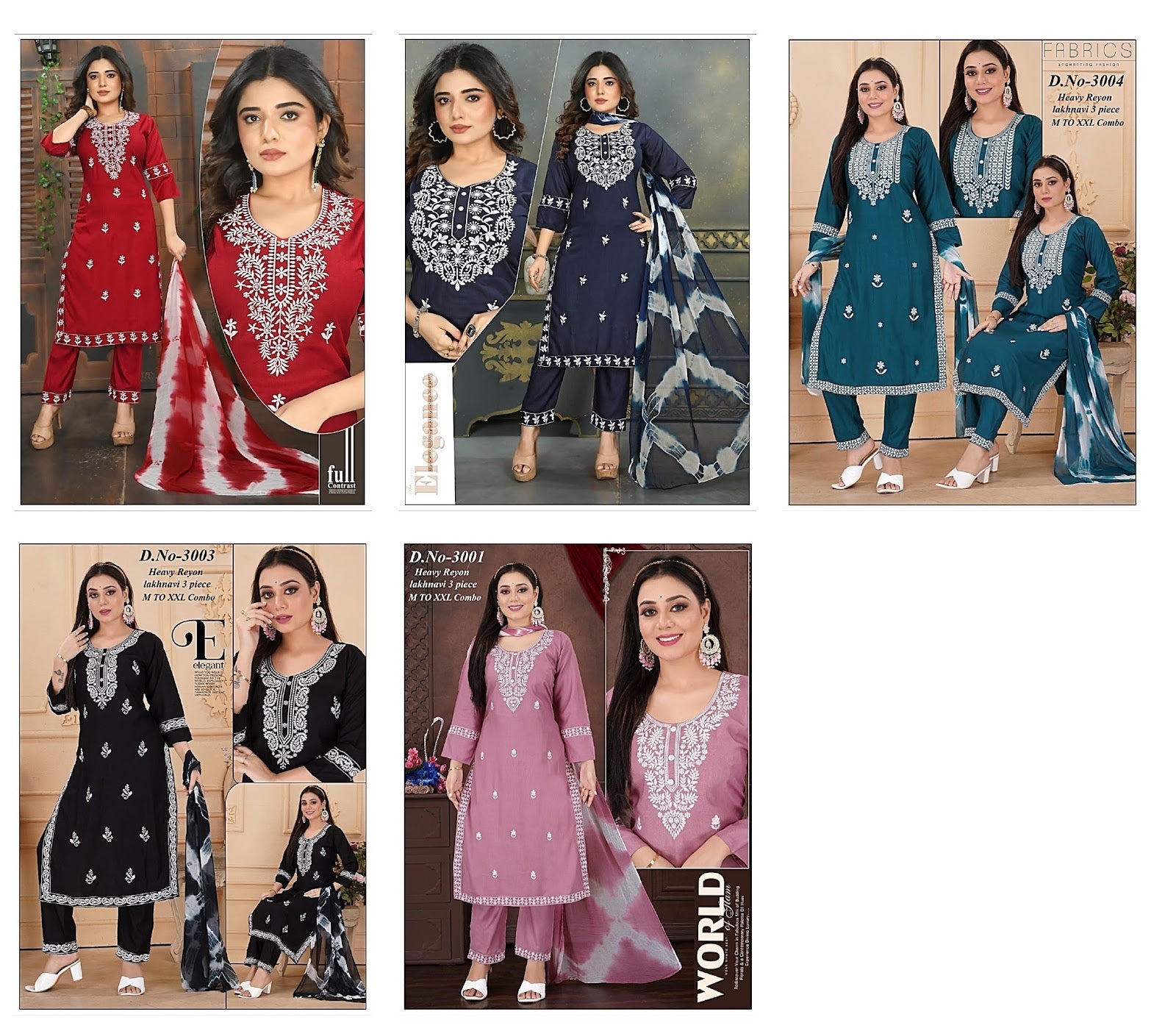 New Design 1307 Salas Rayon Readymade Pant Style Suits Supplier