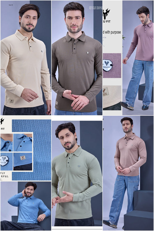 Nf 512 Neu Fit Jacquard Mens Tshirts Manufacturer