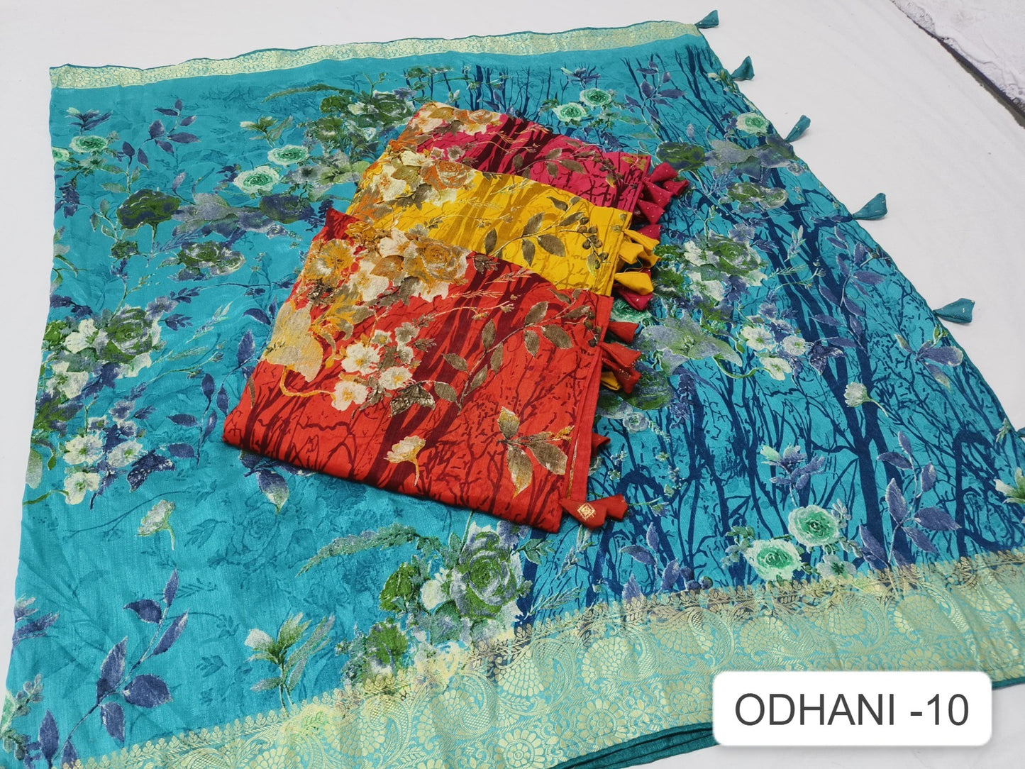 Odhani-10 Kalpveli Dola Silk Sarees