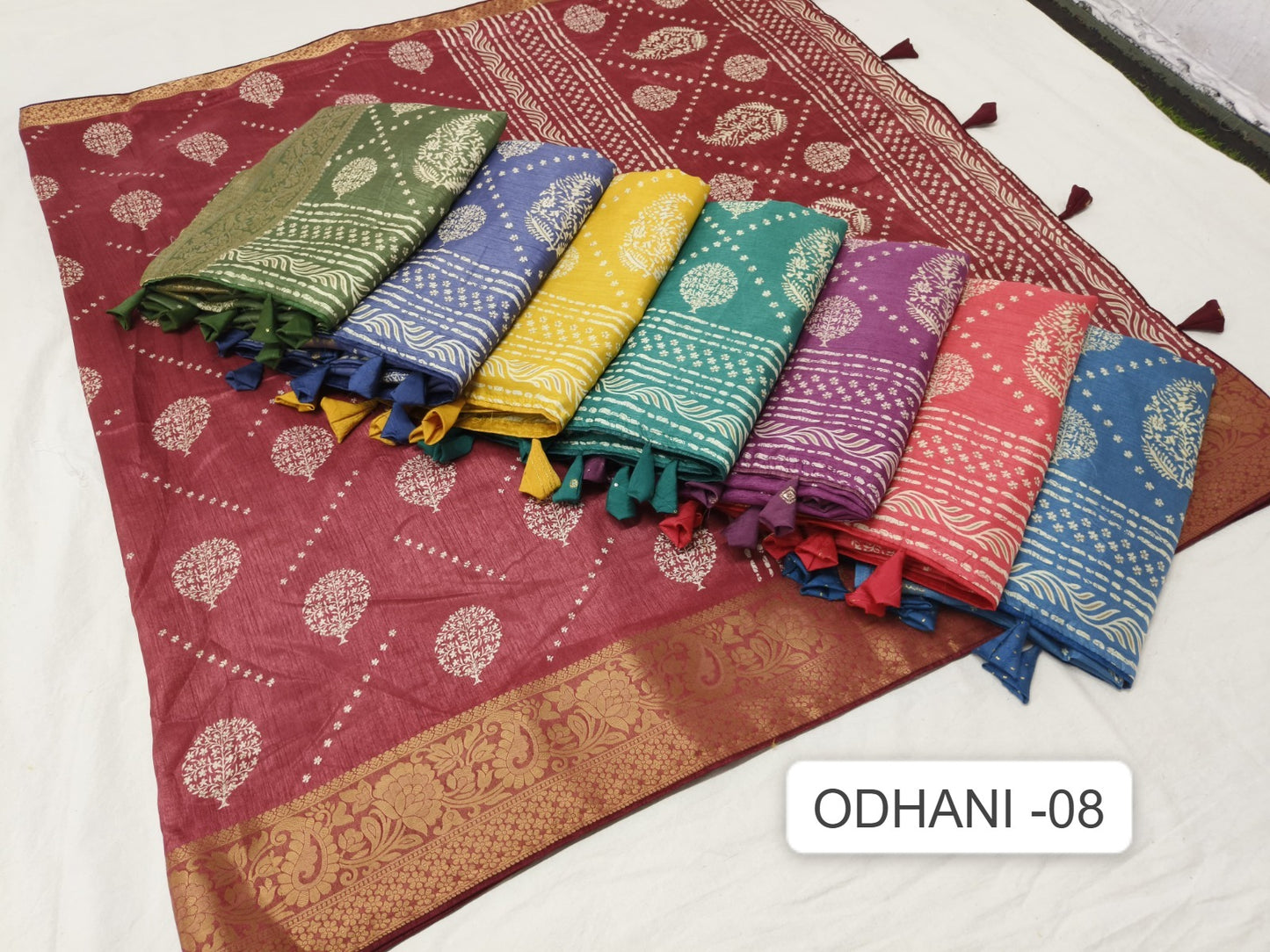 Odhani-8 Kalpveli Dola Silk Sarees