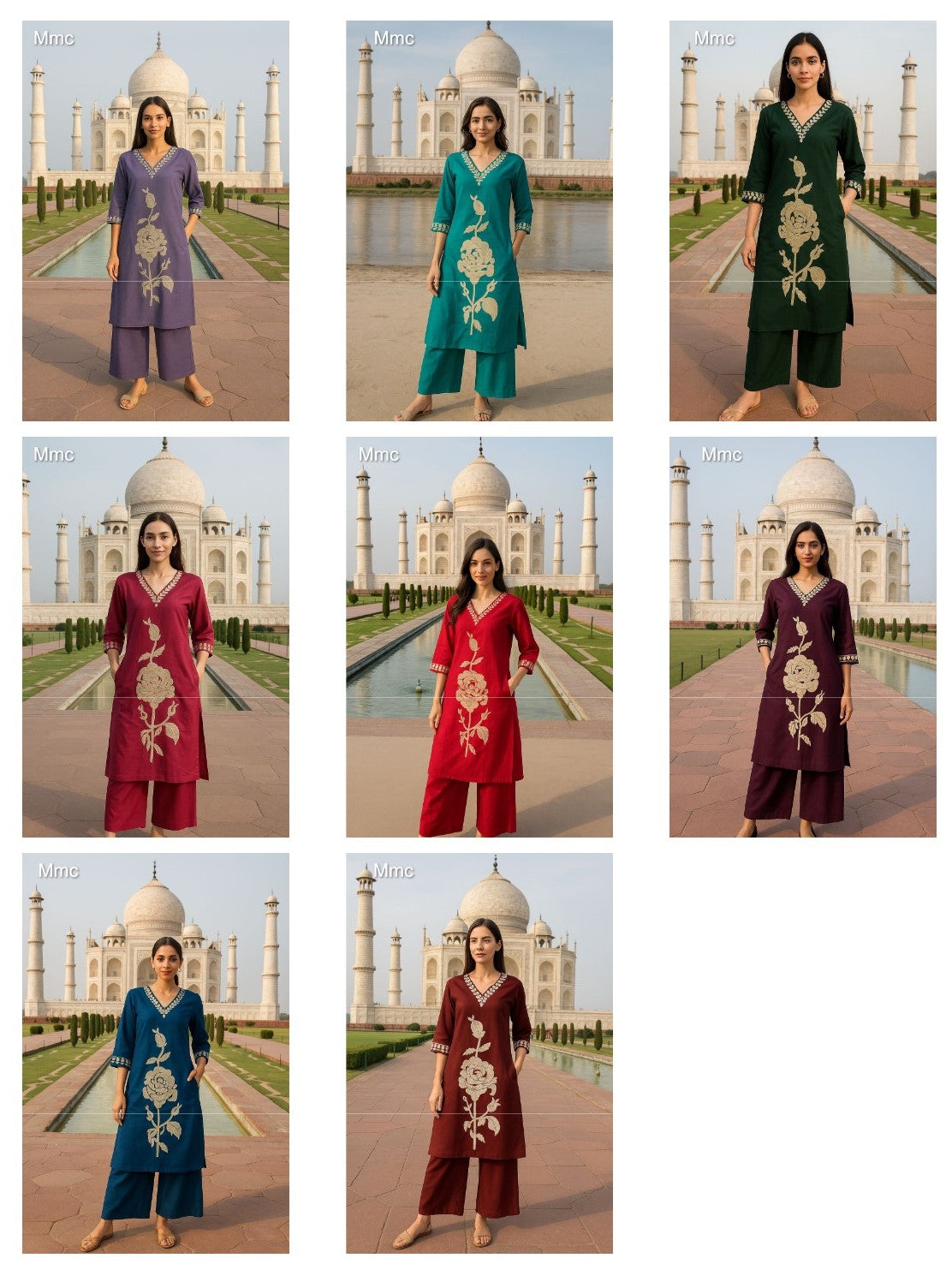 Orchid Flower Mmc Vatican Co Ord Set Manufacturer