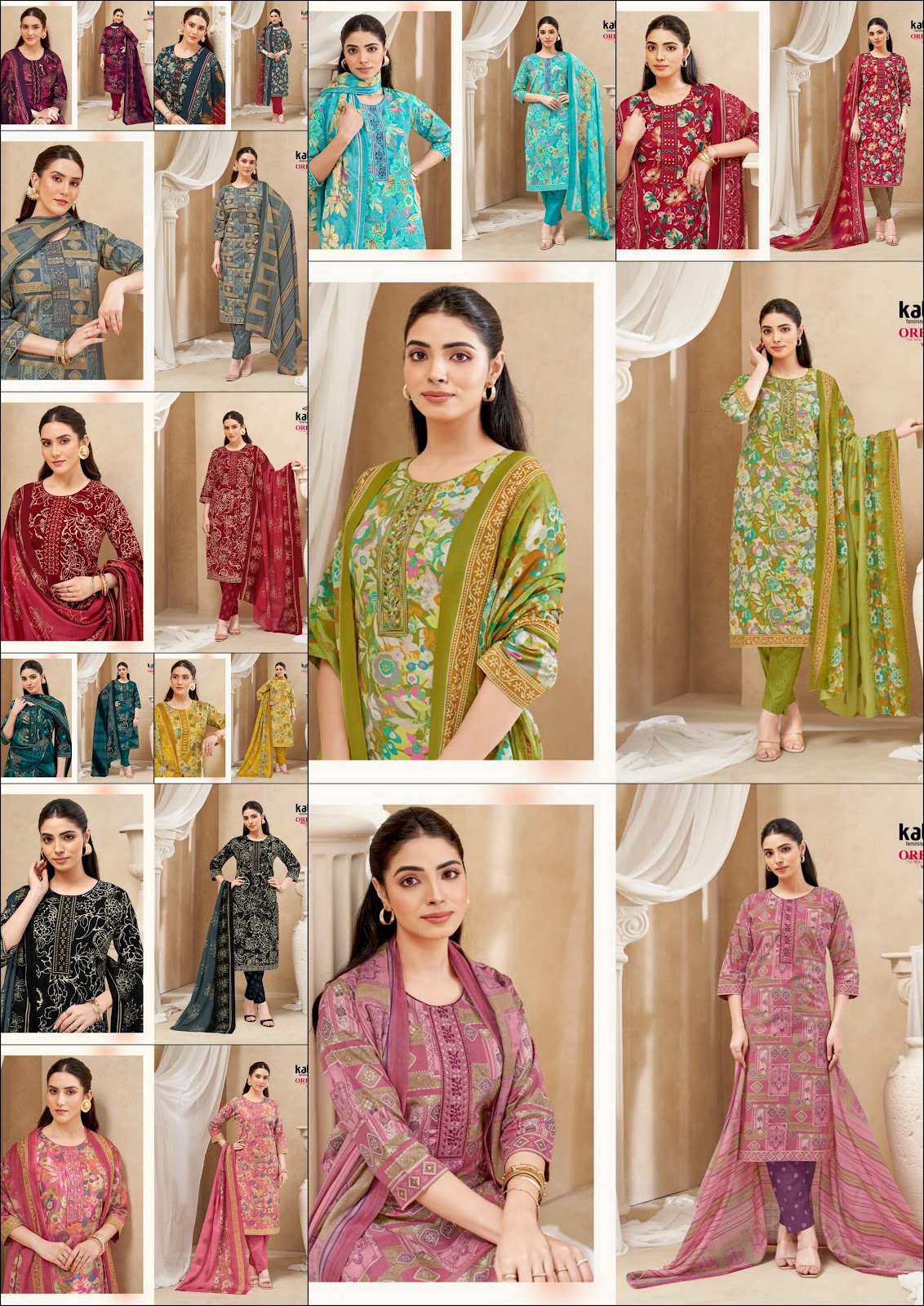 Oreana Vol 9 Kala Readymade Cotton Pant Suits Wholesaler India
