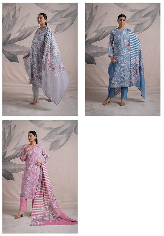 Ortiz Naariti Cotton Pant Style Suits Exporter Gujarat