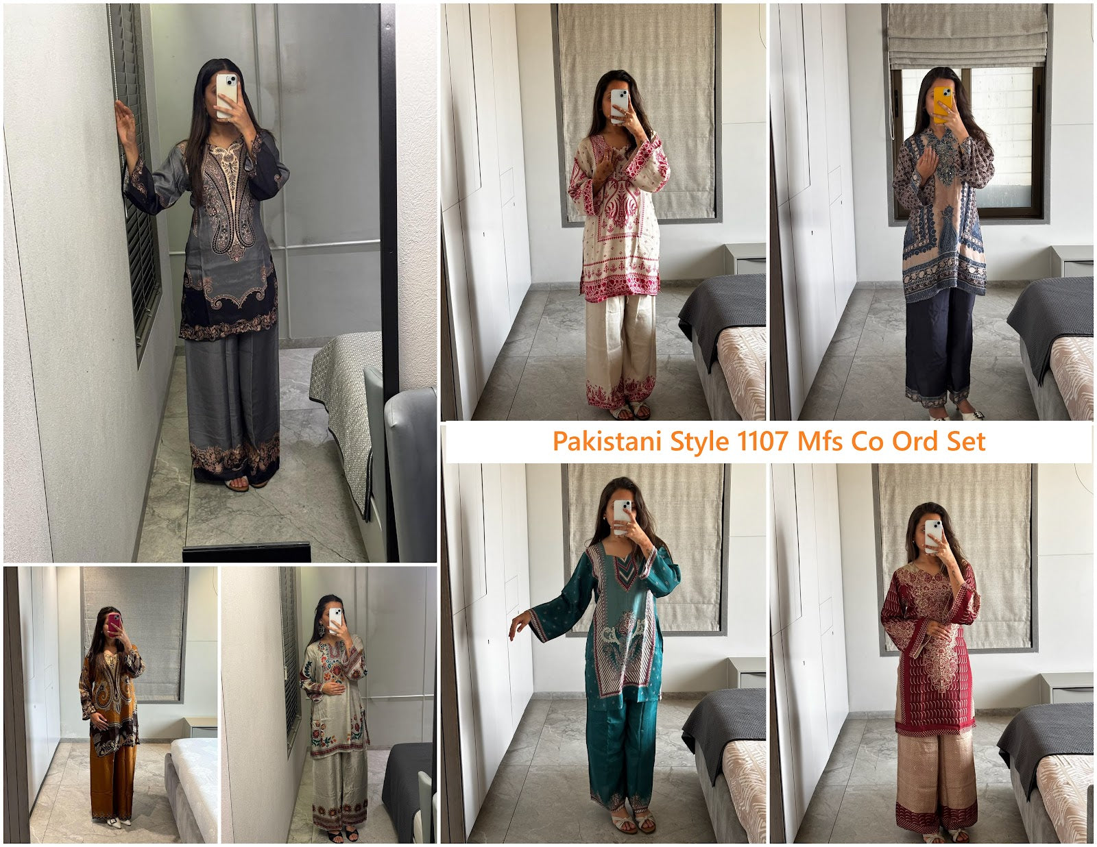 Pakistani Style 1107 Mfs Viscose Muslin Co Ord Set Manufacturer Gujarat