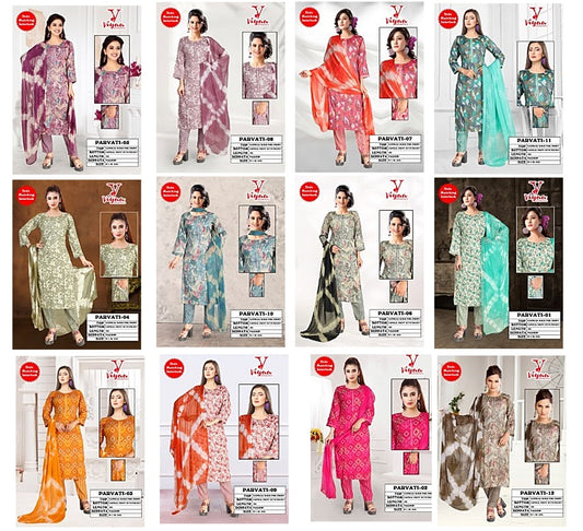 Parvati Viyaa Capsule Readymade Pant Style Suits Wholesaler