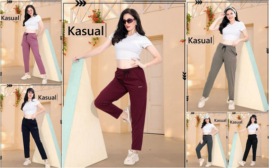 Plain 1804 Kasual Sinker Women Night Lower Wholesale Rate